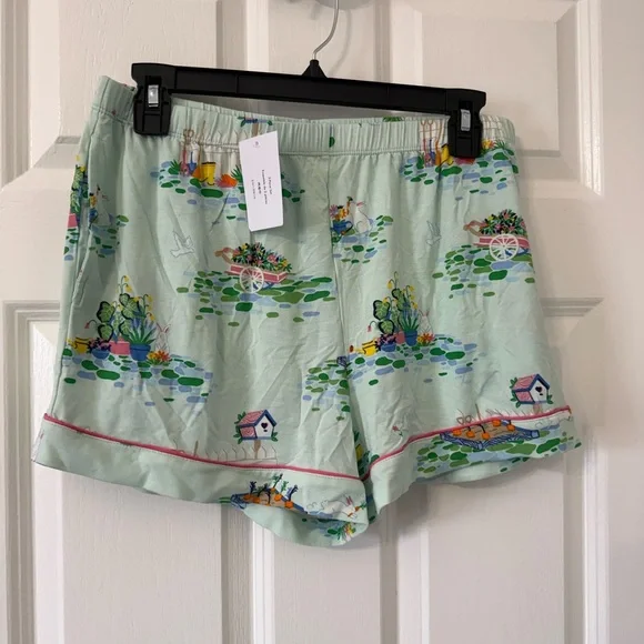 Kate Spade New York® Boxer Short Sleeve PJ Set. - Picture 5 of 10